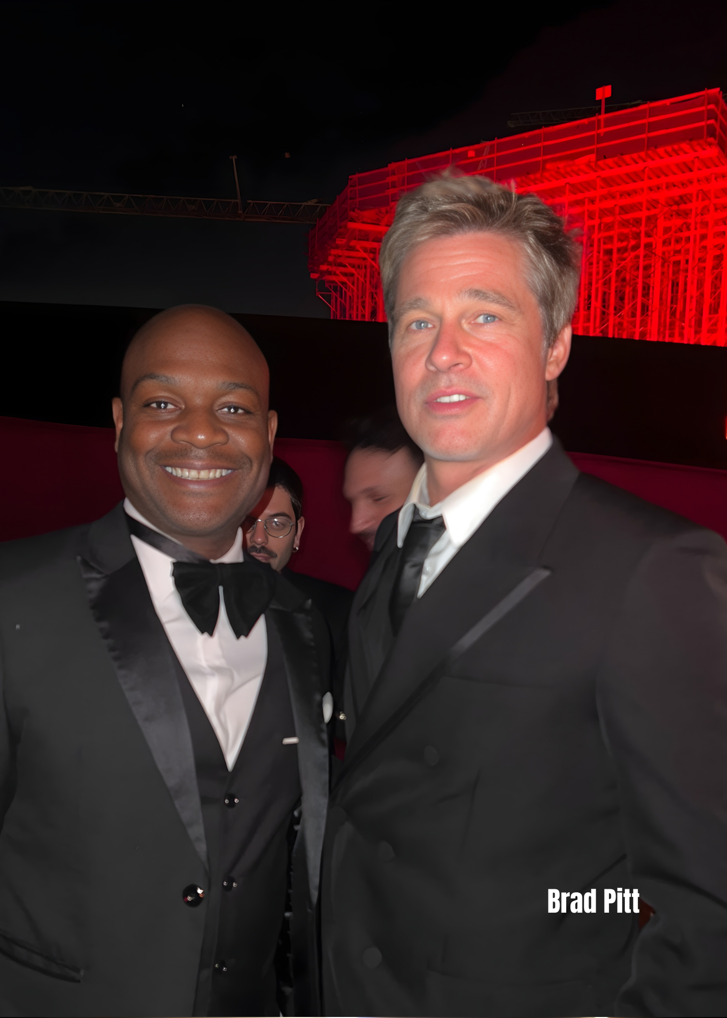 Meeting Brad Pitt At A Hollywood Event